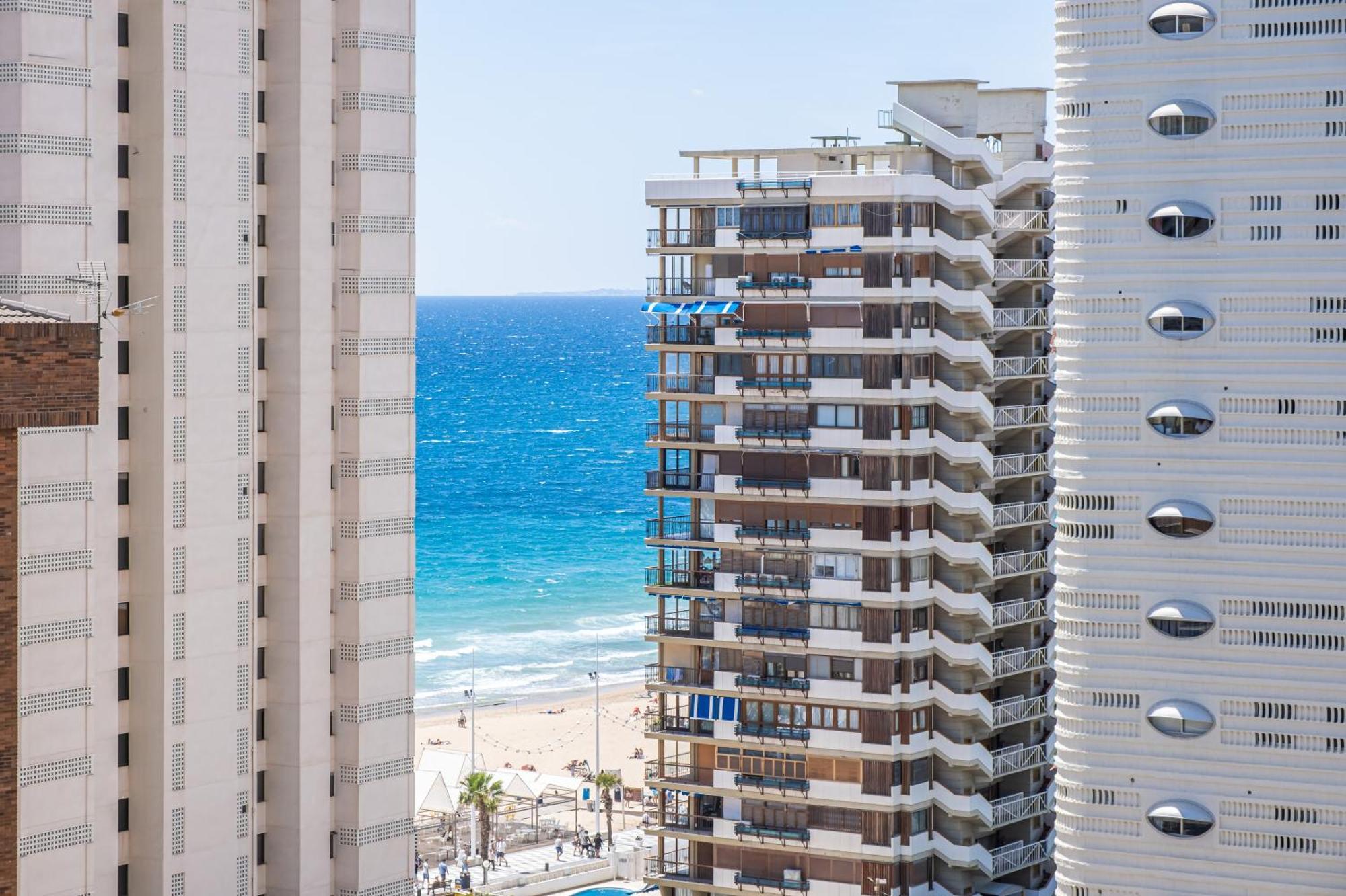 Los Caballos 12-C Levante Beach Benidorm Esterno foto