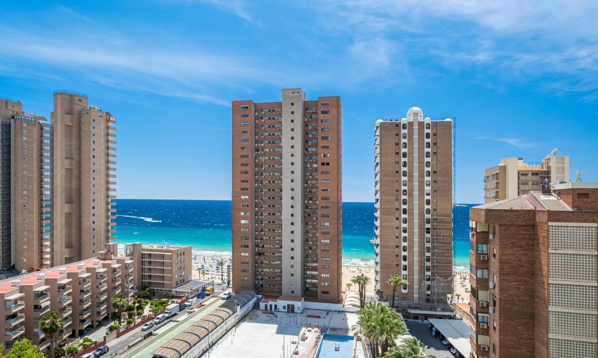 Los Caballos 12-C Levante Beach Benidorm Esterno foto
